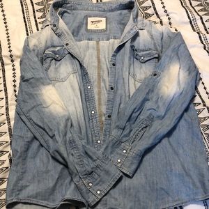 Jean button up